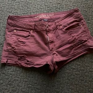 American Eagle stretch Jean shorts